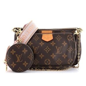 Crossbody High End Monogram Bag, or Chain Hand Carry. Like having two bags🥰